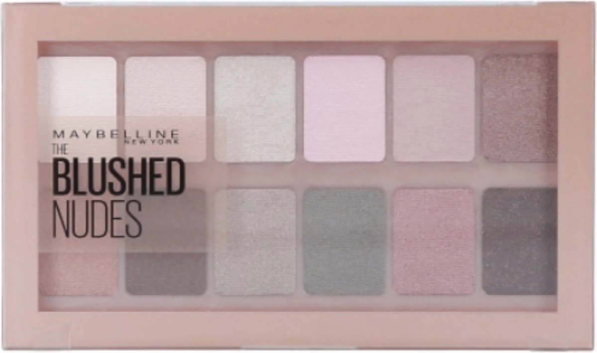 Maybelline The Blushed Nudes OogschaduwPalette - 12 Roze Nude Tinten 18 Maybelline The Blushed Nudes OogschaduwPalette - 12 Roze Nude Tinten - Image 16