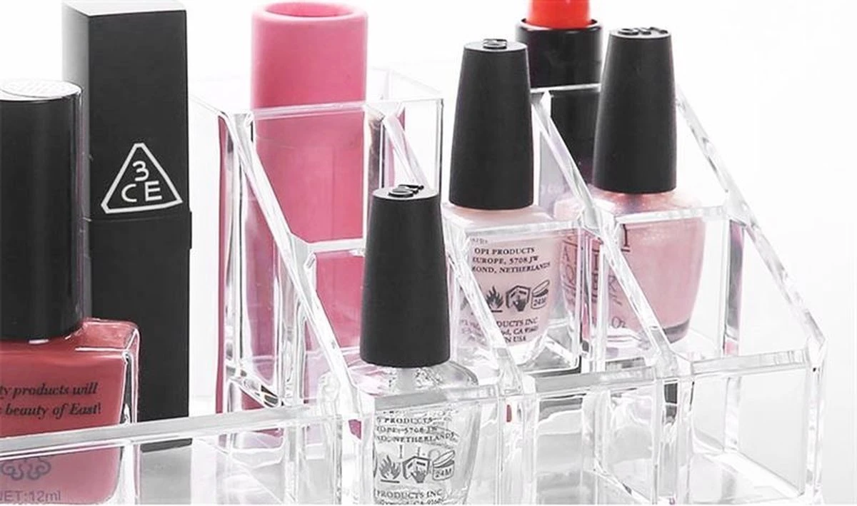 UNIQ Make-up Organizer Met 1 Lade SF-1061 (U310) - Cosmetica Opbergdoos - Transparant 6 UNIQ Make-up Organizer Met 1 Lade SF-1061 (U310) - Cosmetica Opbergdoos - Transparant - Image 4