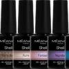Méanail - Gellak - Shell - Fairy Tail - Gel Nagellak - 6 X 8ml -Modecosmetica Winkel 1200x734