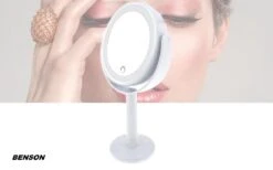 Benson Make Up Spiegel Met LED Ring - Cosmetische Spiegels Met Touch Dimmer - 2 Zijde 10 Benson Make Up Spiegel Met LED Ring - Cosmetische Spiegels Met Touch Dimmer - 2 Zijde -Modecosmetica Winkel 1200x746 4