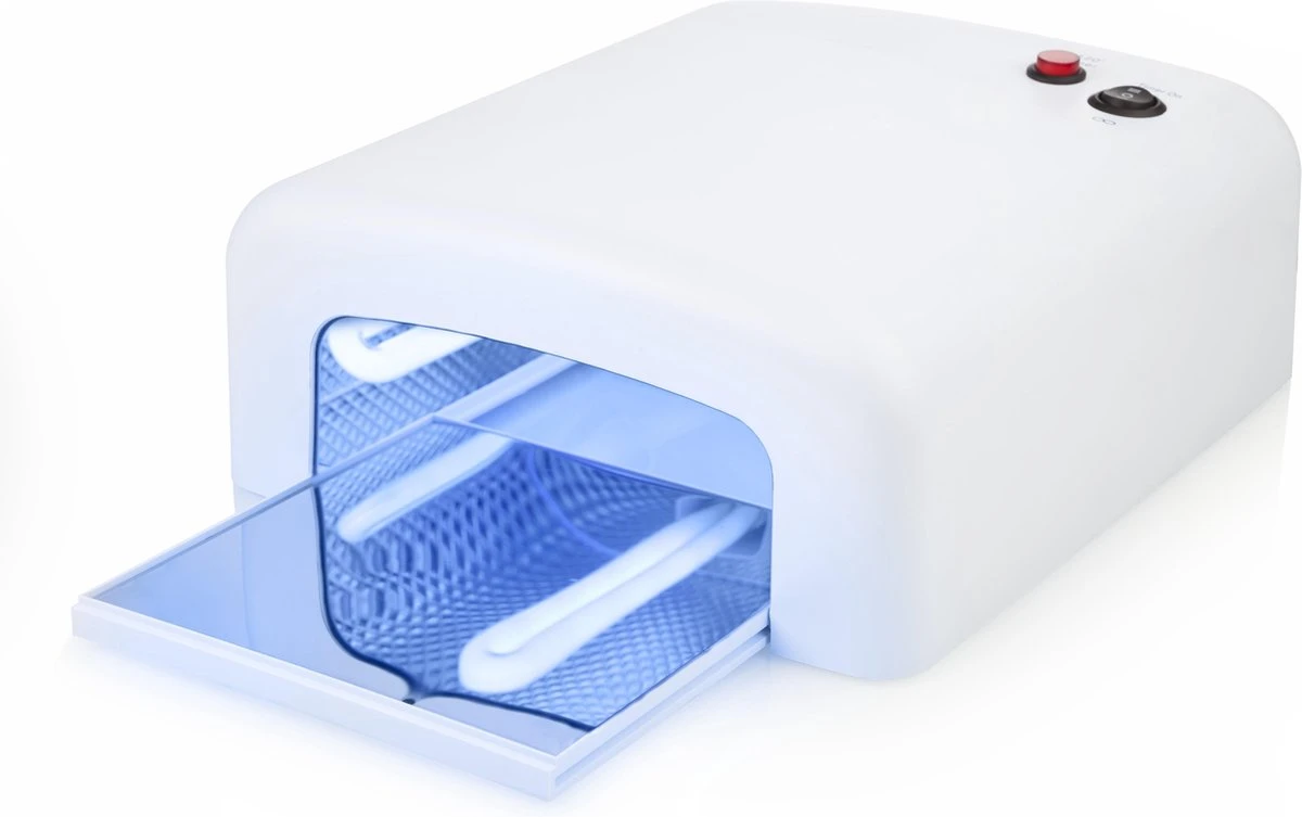 Merkloos Nageldroger UV-lamp 36 Watt - Lamp Nagels - Gellak - Gelnagels - Gel Nagellak Droger - Nagellamp - Nagel Lamp - Wit 4 Merkloos Nageldroger UV-lamp 36 Watt - Lamp Nagels - Gellak - Gelnagels - Gel Nagellak Droger - Nagellamp - Nagel Lamp - Wit - Image 2
