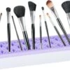 Make Up Organizer - Paars - Make Up Holder - Kwasten Organizer - Make Up Houder - Nagellak/Lipstick Organizer - Lippenstift Houder - Siliconen -Modecosmetica Winkel 1200x762 2