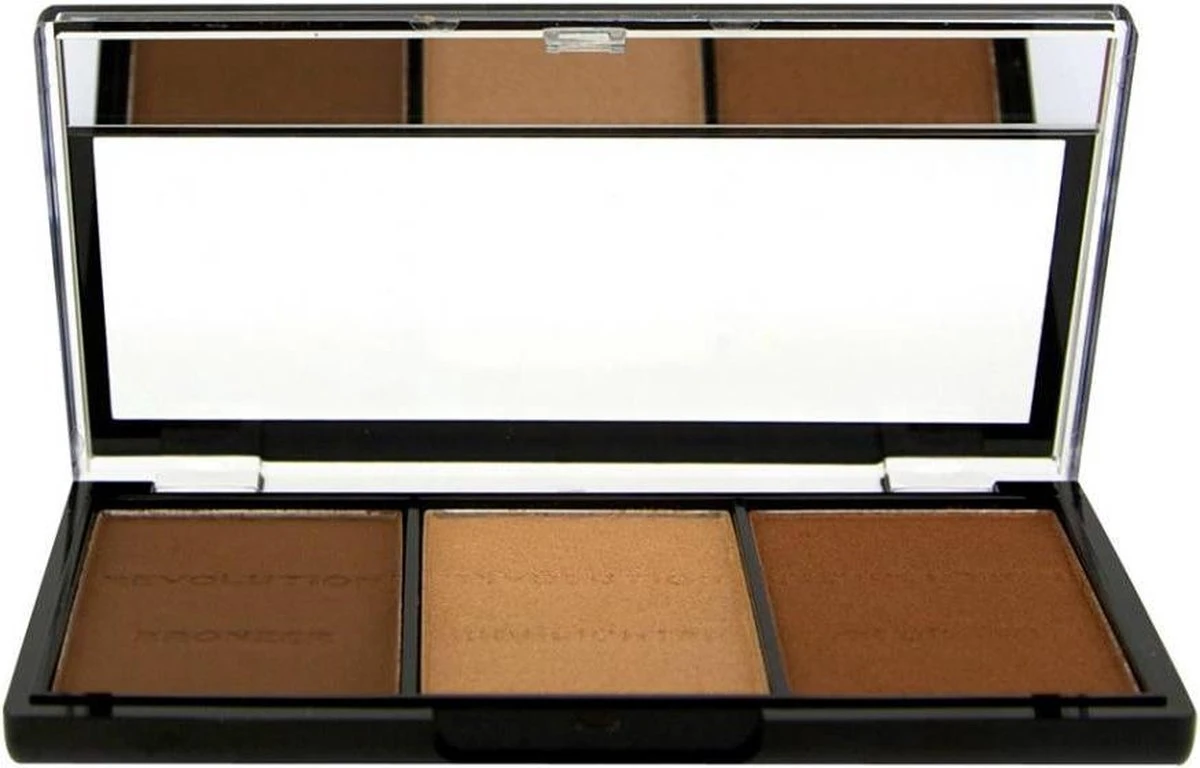Makeup Revolution - Ultra Brightening Contour Kit C04 - Light/Medium 5 Makeup Revolution - Ultra Brightening Contour Kit C04 - Light/Medium - Image 3
