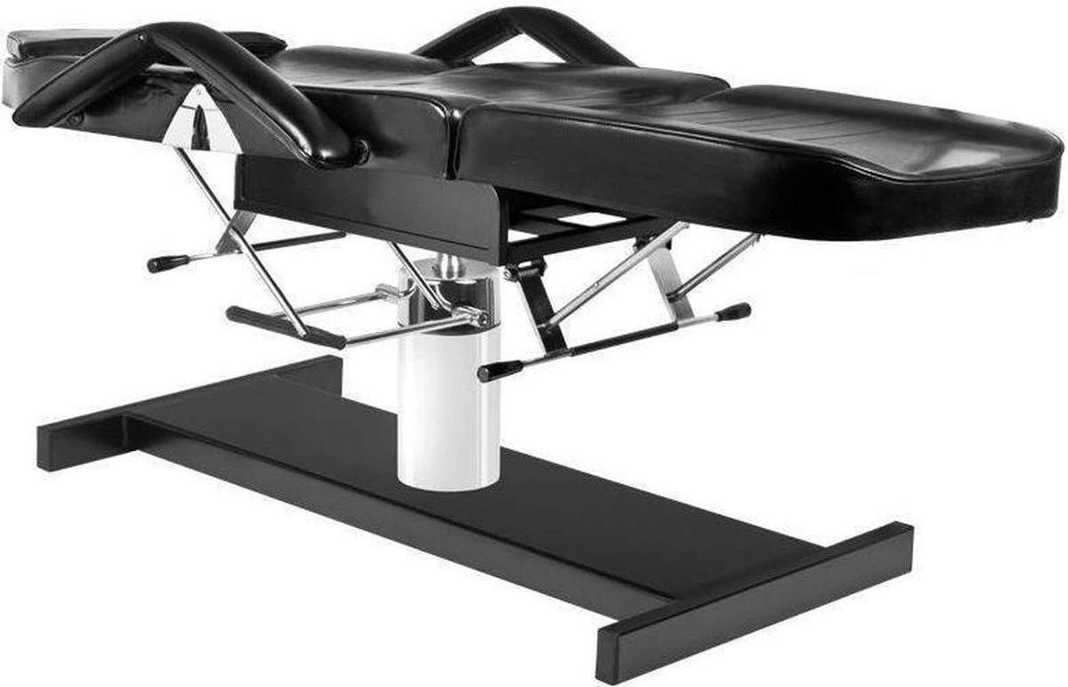 Behandelstoel Pedicurestoel Eco-leer - Zwart- Salonstoel Verstelbaar 5 Behandelstoel Pedicurestoel Eco-leer - Zwart- Salonstoel Verstelbaar - Image 3