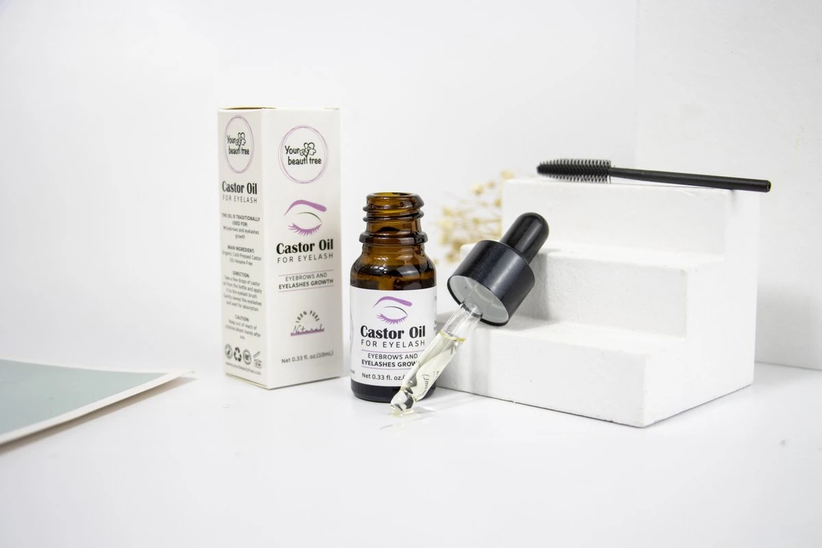 Your Beauty Tree ® Wimper Serum Met Echte Castor Olie |100% Natuurlijke Wimpergroei| Castor Oil Eyelash Serum|Wonder Olie | Wimper Groei | Wenkbrauw Serum | Lash Serum | Wimper Groeimiddel 4 Your Beauty Tree ® Wimper Serum Met Echte Castor Olie |100% Natuurlijke Wimpergroei| Castor Oil Eyelash Serum|Wonder Olie | Wimper Groei | Wenkbrauw Serum | Lash Serum | Wimper Groeimiddel - Image 2