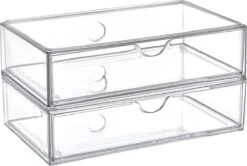 Box Up Make-Up Lade Organizer - Lade Module - Modulair - Transparant -Modecosmetica Winkel 1200x806