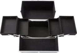 AREBOS Cosmetica Koffer - Beauty Case - Cosmetica Trolley - 15 L - Zilber 22 AREBOS Cosmetica Koffer - Beauty Case - Cosmetica Trolley - 15 L - Zilber -Modecosmetica Winkel 1200x826 3