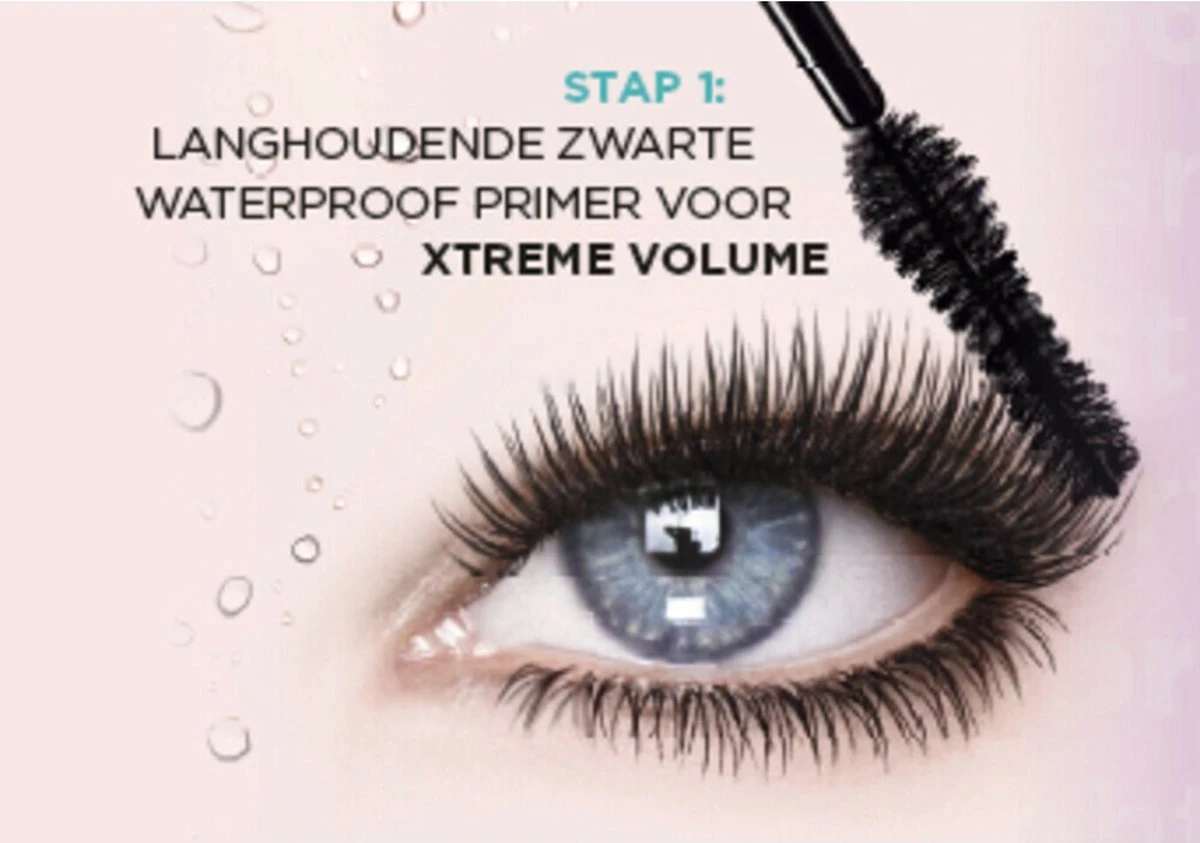 L'Oréal Paris False Lash Xfiber Xtreme Resist Mascara - Zwart - Waterproof 6 L'Oréal Paris False Lash Xfiber Xtreme Resist Mascara - Zwart - Waterproof - Image 4