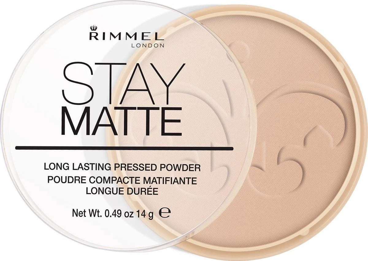 Rimmel London Stay Matte Pressed Powder - 005 Silky Beige 6 Rimmel London Stay Matte Pressed Powder - 005 Silky Beige - Image 4