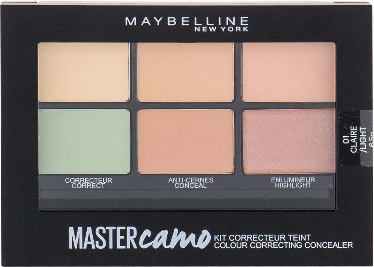 Maybelline Master Camo Concealer Palette - 1 Light 8 Maybelline Master Camo Concealer Palette - 1 Light - Image 6