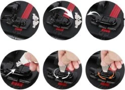 Make-upkoffer, Kapperskoffer, Cosmeticakoffer, Lege Nagelkoffer, Multikoffer, Afsluitbaar Voor Nageldesign/massageolie/fotoapparatuur, 34,7 X 22,2 X 25 Cm , Volledig Zwart HM-YAHEE-411233 19 Make-upkoffer, Kapperskoffer, Cosmeticakoffer, Lege Nagelkoffer, Multikoffer, Afsluitbaar Voor Nageldesign/massageolie/fotoapparatuur, 34,7 X 22,2 X 25 Cm , Volledig Zwart HM-YAHEE-411233 -Modecosmetica Winkel 1200x859 5