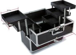 Confibel Make Up Koffer - Uitklapbaar - 5 Opbergbakken - Met Slot 27 Confibel Make Up Koffer - Uitklapbaar - 5 Opbergbakken - Met Slot -Modecosmetica Winkel 1200x867 2