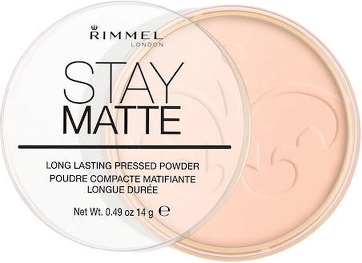 Rimmel London Rimmel - Stay Matte Matte Pressed Powder 14 G 002 Pink Blossom - 12 Rimmel London Rimmel - Stay Matte Matte Pressed Powder 14 G 002 Pink Blossom - - Image 10