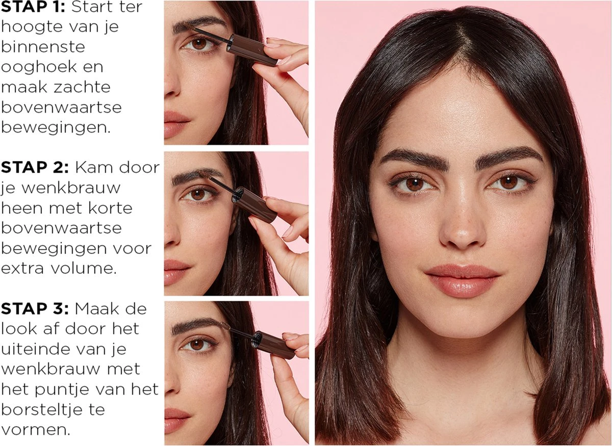 L’Oréal Paris Brow Artist Plumper Wenkbrauwmascara - 05 Transparant 5 L’Oréal Paris Brow Artist Plumper Wenkbrauwmascara - 05 Transparant - Image 4