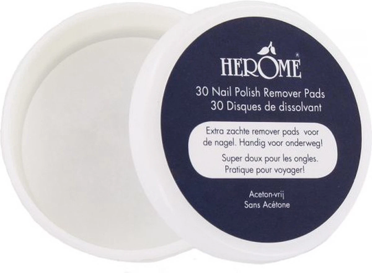 Herome Nagellakremover Pads - Nagellakverwijderaar Pads - Acetonvrij, Mild Reinigend En Droogt Niet Uit - Handig Voor Onderweg Travelsize- 30 Pads 13 Herome Nagellakremover Pads - Nagellakverwijderaar Pads - Acetonvrij, Mild Reinigend En Droogt Niet Uit - Handig Voor Onderweg Travelsize- 30 Pads - Image 11