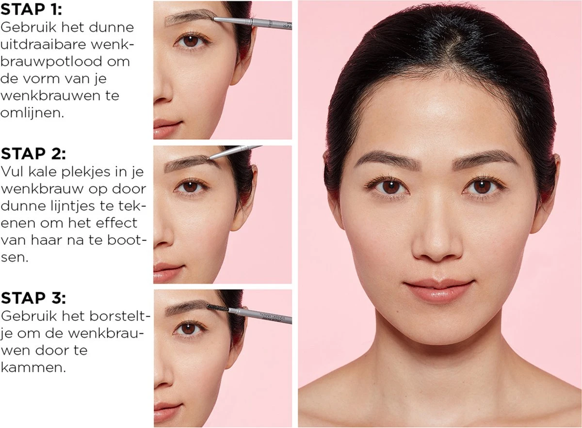 L’Oréal Paris Brow Artist Skinny Definer Wenkbrauwpotlood - 105 Brunette - Ultradun 7 L’Oréal Paris Brow Artist Skinny Definer Wenkbrauwpotlood - 105 Brunette - Ultradun - Image 5