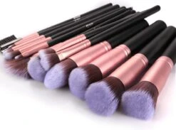 Bestope Make Up Kwasten Set Met Beauty Blenders 16 Delig - Brush Set - Kwasten Reiniger - Rosé Goud 18 Bestope Make Up Kwasten Set Met Beauty Blenders 16 Delig - Brush Set - Kwasten Reiniger - Rosé Goud -Modecosmetica Winkel 1200x888 3