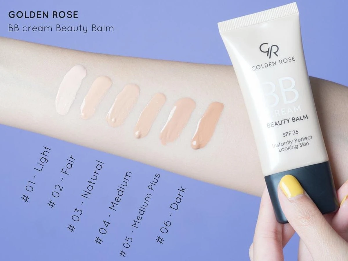 Golden Rose BB Cream Beauty Balm 3 Natural 4 Golden Rose BB Cream Beauty Balm 3 Natural - Image 2