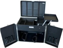 Pedicure Koffer/trolley - Professional Pedicure Case - Zilver Disco -Modecosmetica Winkel 1200x911 3