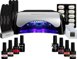 Méanail - Gellak - Kit Ruby - Gellak Starterspakket - Led Lamp 48w - Gelnagellak
