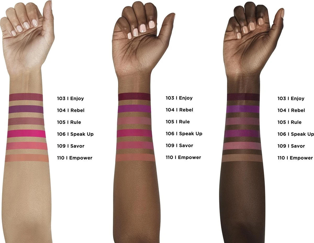 L'Oréal Paris Rouge Signature Lippenstift - 104 I Rebel - Paars - Matte Vloeibare Lipstick 8 L'Oréal Paris Rouge Signature Lippenstift - 104 I Rebel - Paars - Matte Vloeibare Lipstick - Image 6