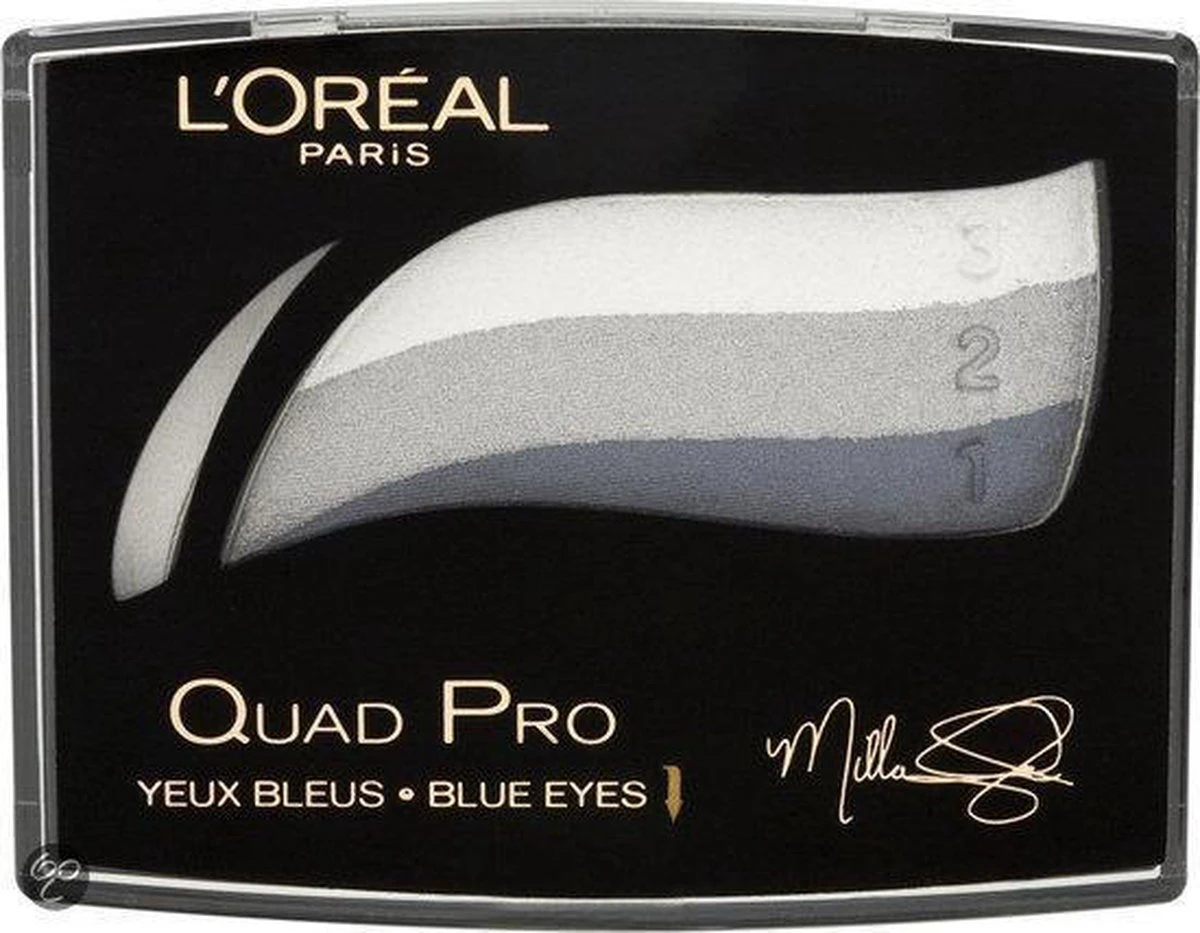 L'Oréal Paris Color Appeal Quad Pro - 337 Milla - Oogschaduw Palet 4 L'Oréal Paris Color Appeal Quad Pro - 337 Milla - Oogschaduw Palet - Image 2