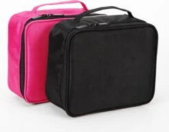 Make-up Koffer - Cosmetica Koffer - Visagie Opbergtas - Beauty Organizer Met Verstelbare Vakken - Roze -Modecosmetica Winkel 1200x938 3