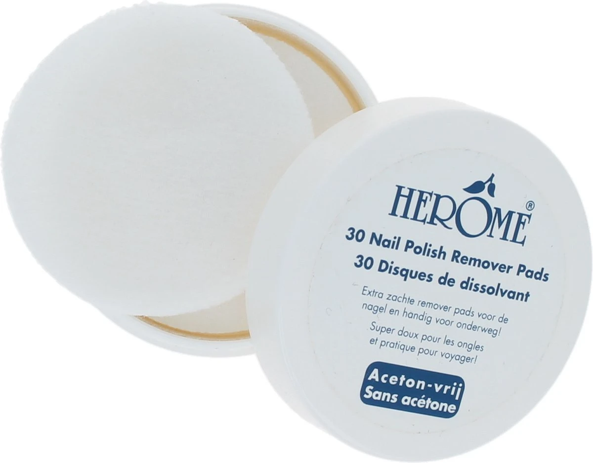 Herome Nagellakremover Pads - Nagellakverwijderaar Pads - Acetonvrij, Mild Reinigend En Droogt Niet Uit - Handig Voor Onderweg Travelsize- 30 Pads 3 Herome Nagellakremover Pads - Nagellakverwijderaar Pads - Acetonvrij, Mild Reinigend En Droogt Niet Uit - Handig Voor Onderweg Travelsize- 30 Pads