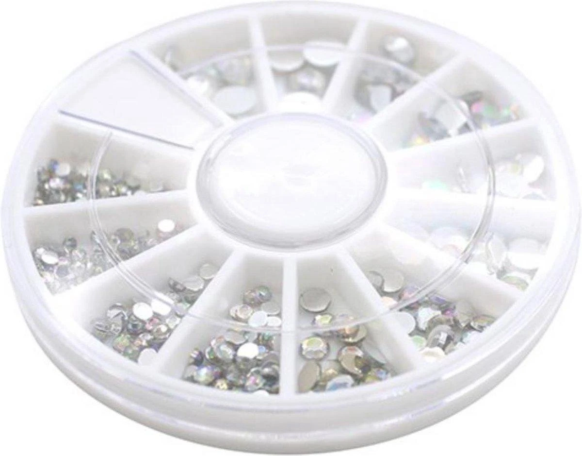 LOUZIR Nagel Diamantjes - Hotfix Rhinestones - 3D Diamond Nail Art Steentjes Set - Carrousel -Strass Nagel - Nagel Decoratie 4 LOUZIR Nagel Diamantjes - Hotfix Rhinestones - 3D Diamond Nail Art Steentjes Set - Carrousel -Strass Nagel - Nagel Decoratie - Image 2