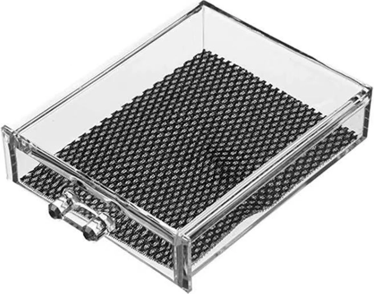 Confibel - Make-up Organizer - Cosmetica Organizer - Verstelbare Lades - Sieraden/Make-up - Cosmetica Opbergdoos - Transparant 9 Confibel - Make-up Organizer - Cosmetica Organizer - Verstelbare Lades - Sieraden/Make-up - Cosmetica Opbergdoos - Transparant - Image 7