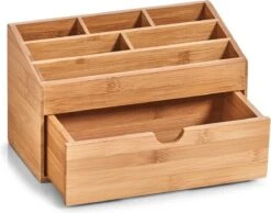 Zeller Present Houten Bureau Organizer - C-04-4-CHout - Sorteervakken & Duurzaam -Modecosmetica Winkel 1200x944 5