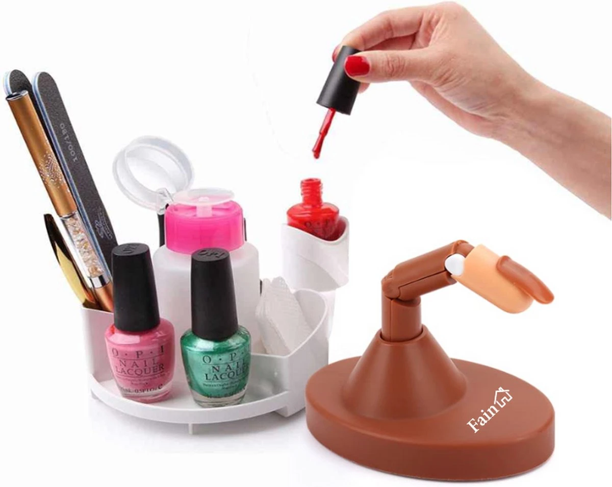 Oefenhand Voor Nagels – Nail Trainer Vinger – All-in-1 Set – Incl. 80 Kunstnagels – Nail Art – Nagel Set – Nail Trainer Hand 13 Oefenhand Voor Nagels – Nail Trainer Vinger – All-in-1 Set – Incl. 80 Kunstnagels – Nail Art – Nagel Set – Nail Trainer Hand - Image 11