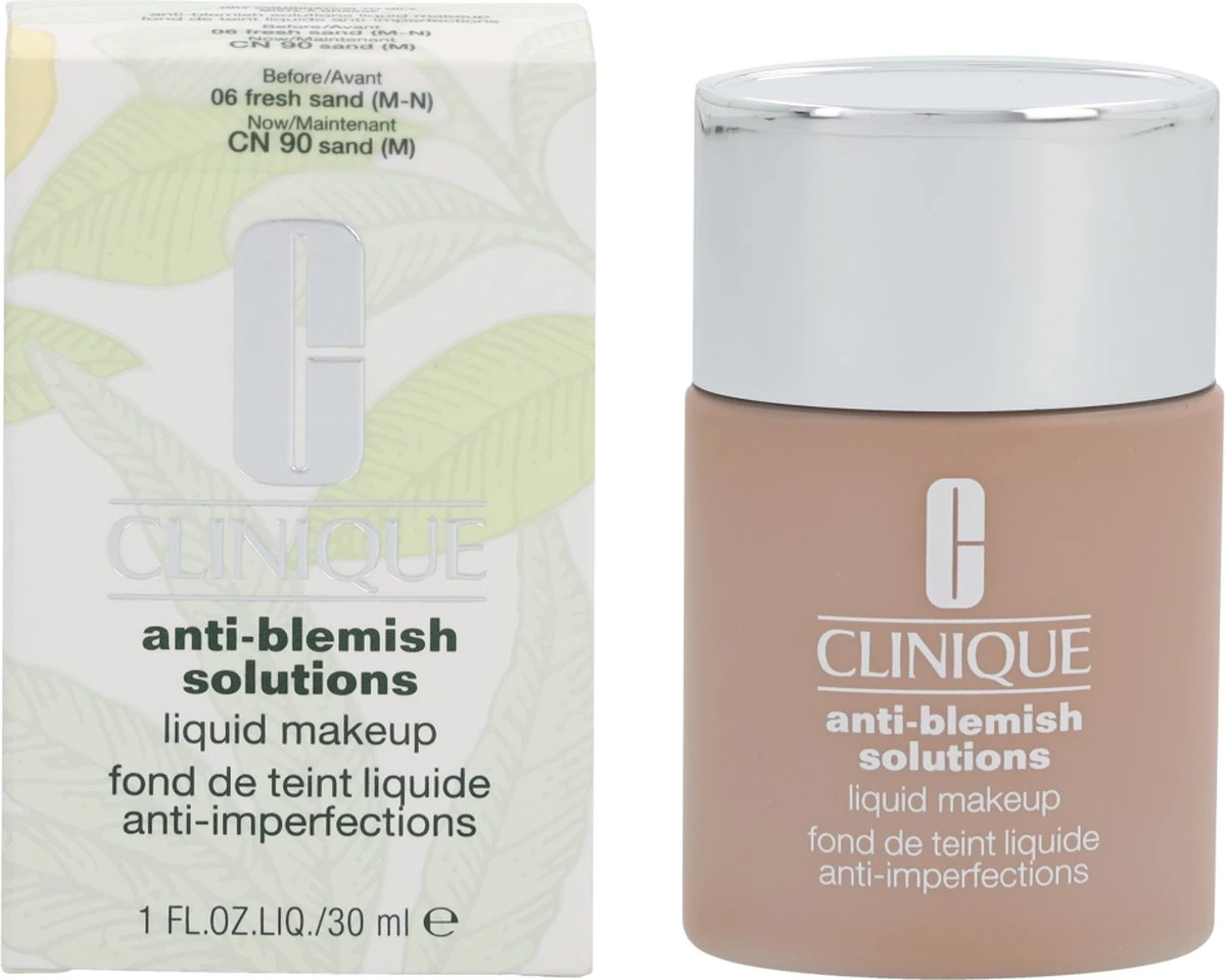 Clinique Anti Blemish Solutions Liquid Foundationl - 06 Fresh Sand 9 Clinique Anti Blemish Solutions Liquid Foundationl - 06 Fresh Sand - Image 7