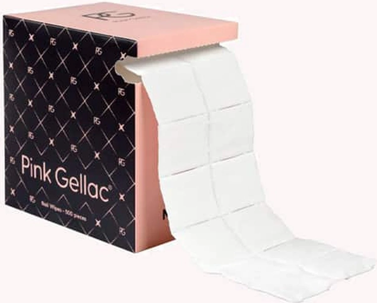 Pink Gellac - Nail Wipes - Gellak Reiniger - 500 Stuks - Zacht Voor Nagels 6 Pink Gellac - Nail Wipes - Gellak Reiniger - 500 Stuks - Zacht Voor Nagels - Image 4