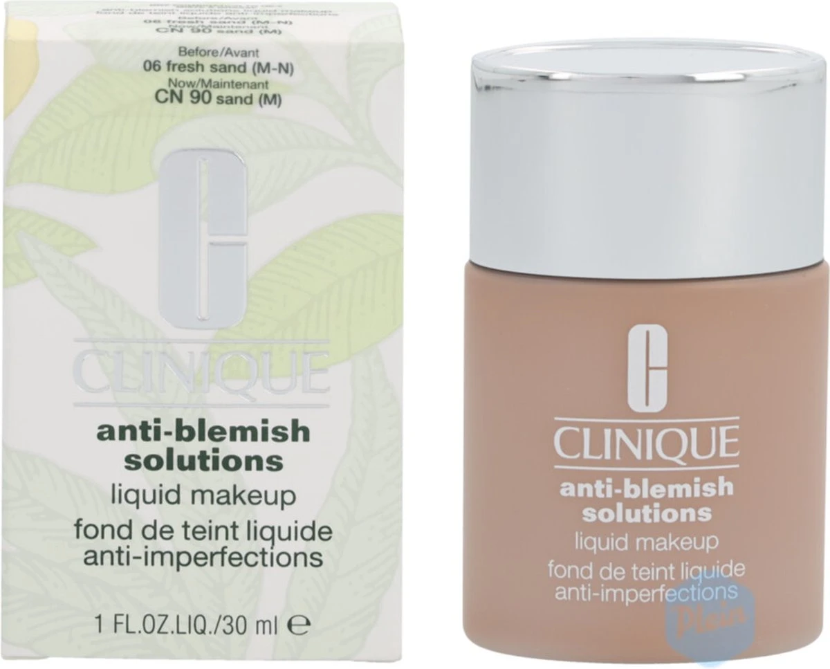 Clinique Anti Blemish Solutions Liquid Foundationl - 06 Fresh Sand 4 Clinique Anti Blemish Solutions Liquid Foundationl - 06 Fresh Sand - Image 2