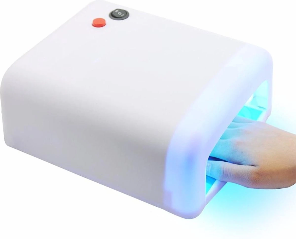 Merkloos Nageldroger UV-lamp 36 Watt - Lamp Nagels - Gellak - Gelnagels - Gel Nagellak Droger - Nagellamp - Nagel Lamp - Wit 5 Merkloos Nageldroger UV-lamp 36 Watt - Lamp Nagels - Gellak - Gelnagels - Gel Nagellak Droger - Nagellamp - Nagel Lamp - Wit - Image 3