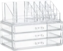 Relaxdays Make-up Organizer Klein - Stapelbaar - Sieradendoosje - Cosmetica - Opbergbox - Doorzichtig 33 Relaxdays Make-up Organizer Klein - Stapelbaar - Sieradendoosje - Cosmetica - Opbergbox - Doorzichtig -Modecosmetica Winkel 1200x971 8