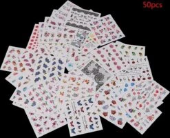 Pakket Van 50 Vellen Met Water Transfer Stickers / Decals - Sparkolia Nagel Styling - Nail Art Velletjes - Nagelstickers 24 Pakket Van 50 Vellen Met Water Transfer Stickers / Decals - Sparkolia Nagel Styling - Nail Art Velletjes - Nagelstickers -Modecosmetica Winkel 1200x973 1
