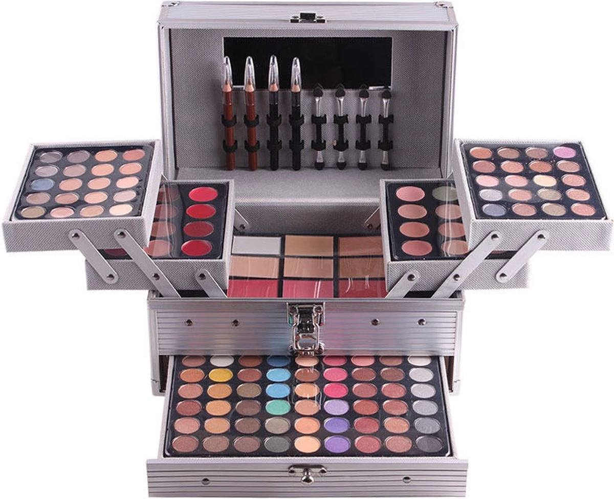Professionele Make-up Koffer 132 Delig - Make Up Koffer Met Inhoud - Make Up Koffer Meisjes - Make Up Koffer Kinderen 5 Professionele Make-up Koffer 132 Delig - Make Up Koffer Met Inhoud - Make Up Koffer Meisjes - Make Up Koffer Kinderen - Image 3