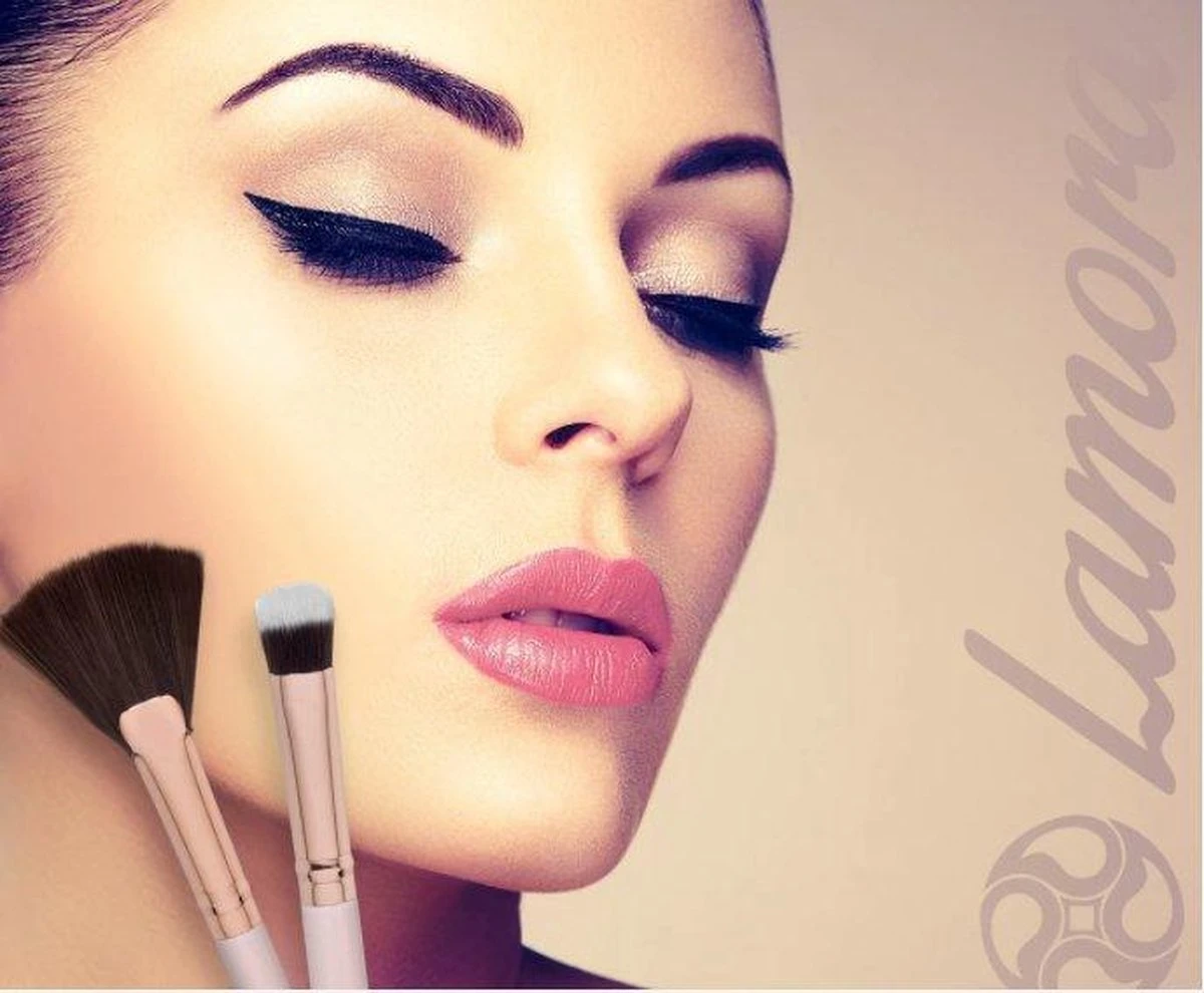 Lamora Make-up Kwasten Set - Contour - Lamora Proffecioneel - 5 Delig Kwasten In Luxe Koker 9 Lamora Make-up Kwasten Set - Contour - Lamora Proffecioneel - 5 Delig Kwasten In Luxe Koker - Image 7