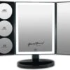 GROTE, Drieluik LED Make-up Spiegel Touch Knop En Dimmer 1, 3, 5 En 10 Maal Vergroting Inclusief Usb Kabel, Spiegels 1 GROTE, Drieluik LED Make-up Spiegel Touch Knop En Dimmer 1, 3, 5 En 10 Maal Vergroting Inclusief Usb Kabel, Spiegels -Modecosmetica Winkel 1200x996 2