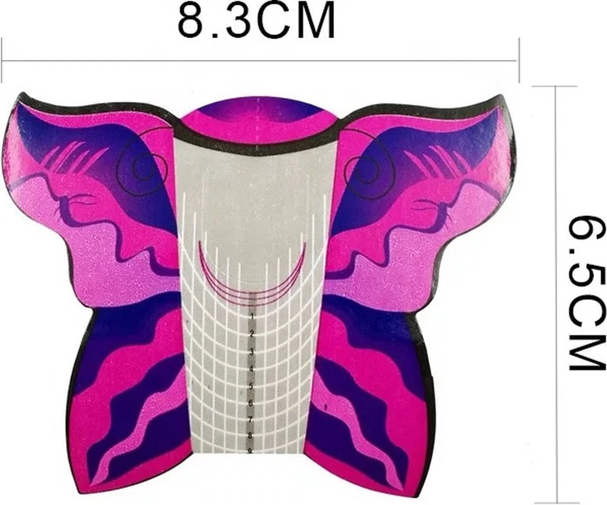 Eldur® Gel & Acryl Nagel Sjablonen - 100 Stuks - Professional Nail Forms 6 Eldur® Gel & Acryl Nagel Sjablonen - 100 Stuks - Professional Nail Forms - Image 4