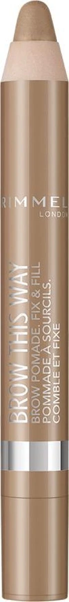 Rimmel London Rimmel Brow Pomade Wenkbrauwpotlood - Blonde 7 Rimmel London Rimmel Brow Pomade Wenkbrauwpotlood - Blonde - Image 5