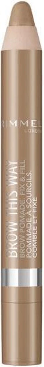 Rimmel London Rimmel Brow Pomade Wenkbrauwpotlood - Blonde 8 Rimmel London Rimmel Brow Pomade Wenkbrauwpotlood - Blonde - Image 6