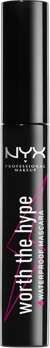 NYX Professional Makeup - Worth The Hype Mascara - Black Waterproof 3 NYX Professional Makeup - Worth The Hype Mascara - Black Waterproof