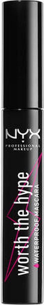 NYX Professional Makeup - Worth The Hype Mascara - Black Waterproof 5 NYX Professional Makeup - Worth The Hype Mascara - Black Waterproof - Image 3