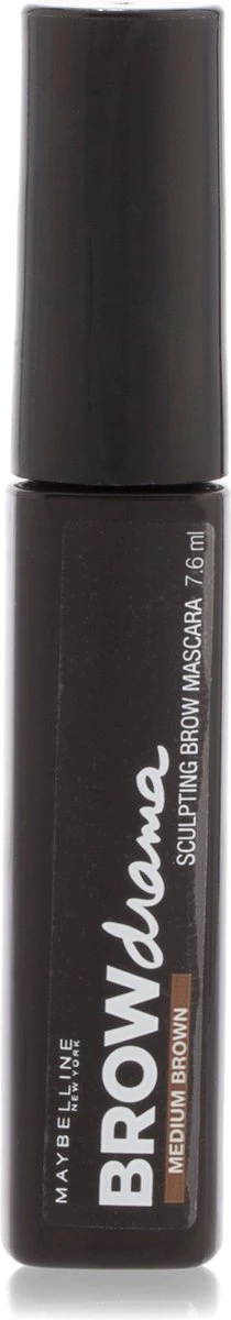 Maybelline Brow Drama - Medium Brown - Bruin - Wenkbrauwmascara 6 Maybelline Brow Drama - Medium Brown - Bruin - Wenkbrauwmascara - Image 4