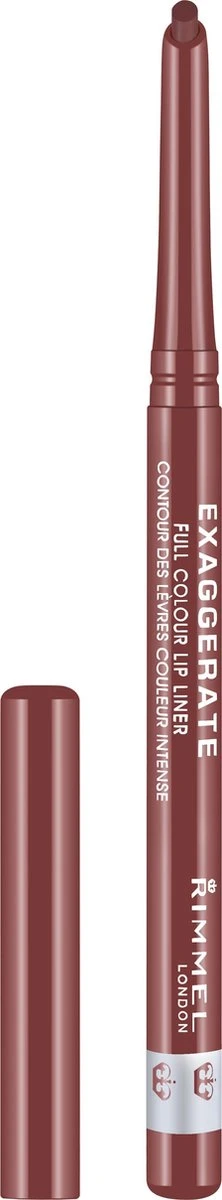 Rimmel London Exaggerate Full Colour Lippenpotlood - 024 Addiction 5 Rimmel London Exaggerate Full Colour Lippenpotlood - 024 Addiction - Image 3
