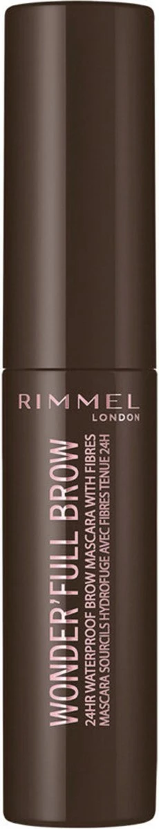 Rimmel London Wonder'full 24 Hour Brow Mascara - Wenkbrauwgel - 003 Dark Brown