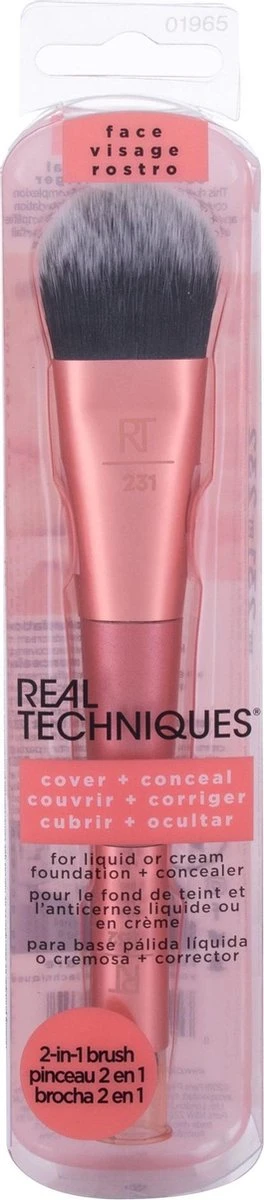 Real Techniques Dual Ended Brush - Cover & Conceal 4 Real Techniques Dual Ended Brush - Cover & Conceal - Image 2